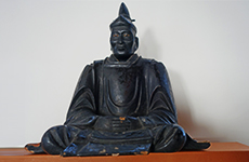 明智光秀公の木像
